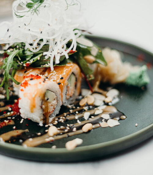 Sushi on Table